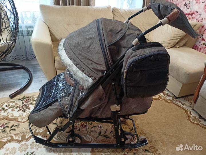 Коляска санки