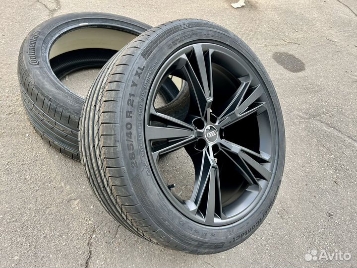 Колеса Audi Q7 SQ7 R21 оригинал лето Continental