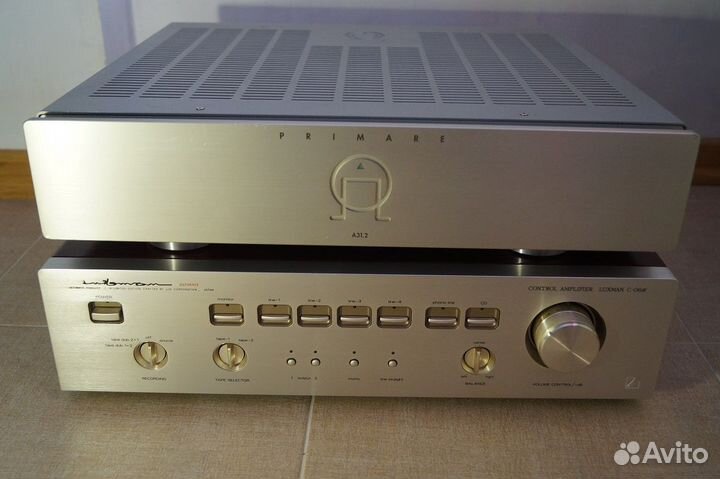 Пред + мощник Luxman C-06a Primare A31.2 Обмен