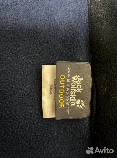 Флисовая кофта jack wolfskin