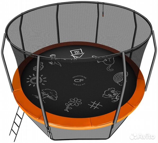 Батут Clear Fit FamilyHop 14ft