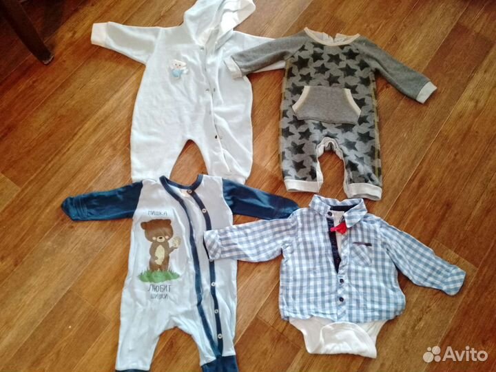 Детские вещи от 6 до 10 месяцев за все