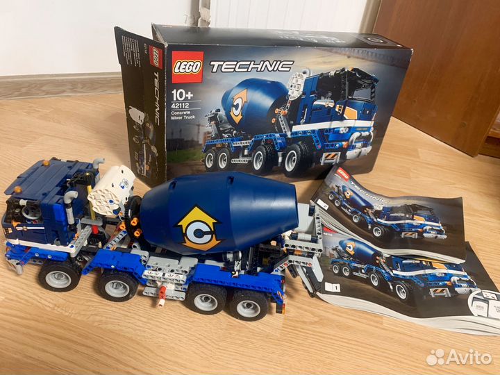 Lego technic 42112 бетономешалка