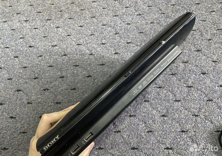 Sony PlayStation 3 super slim прошитая + игры