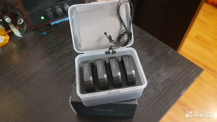 Набор ND фильтров для экшн камер GoPro 9,10,11,12