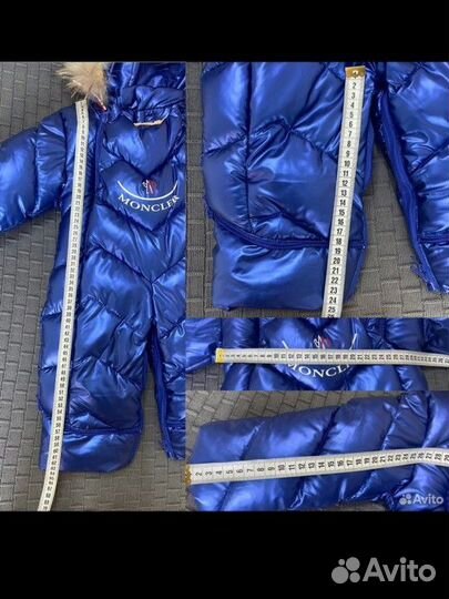 Комбинезон для малыша зимний moncler 62-80