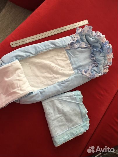 Конверт на выписку из роддома для мальчика