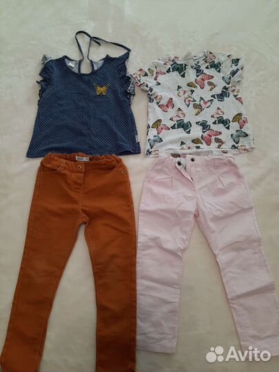 Вещи пакетом на девочку на 2-3,5 года