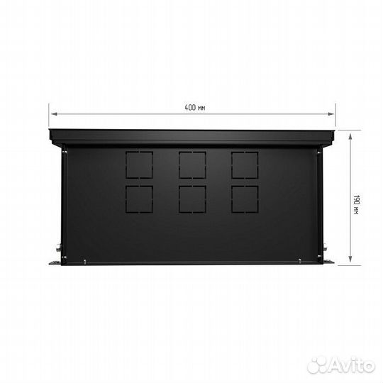 Внутрипольный конвектор с естественной конвекцией