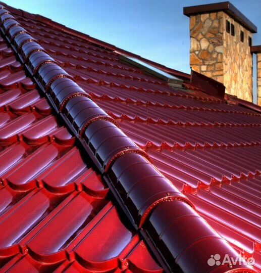 Металлочерепица под черепицу и не только