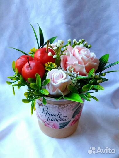 Букет из мыла