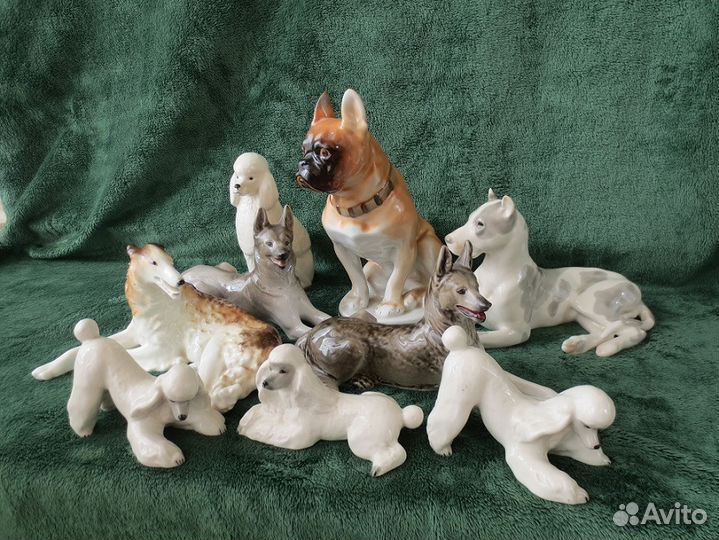 Статуэтки собак. лфз