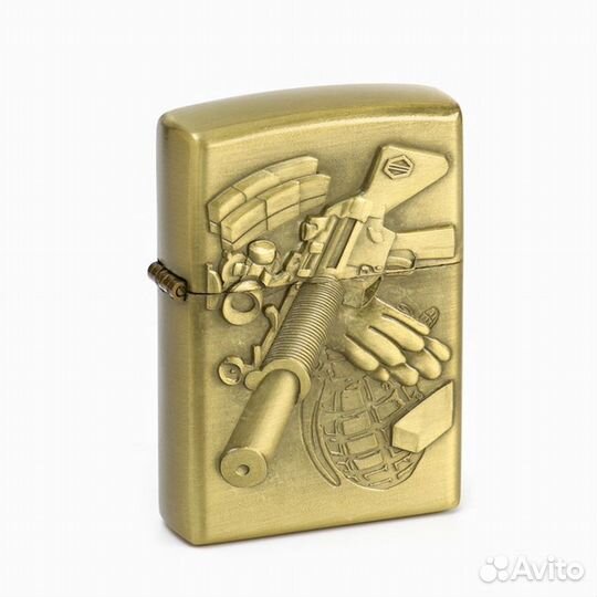 Зажигалка бензиновая Автомат (оружие)