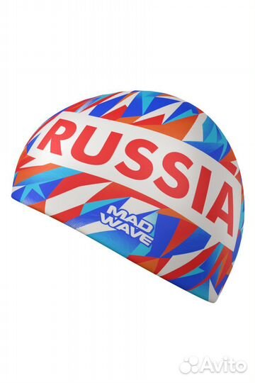 Шапочка для плавания Russia MadWave