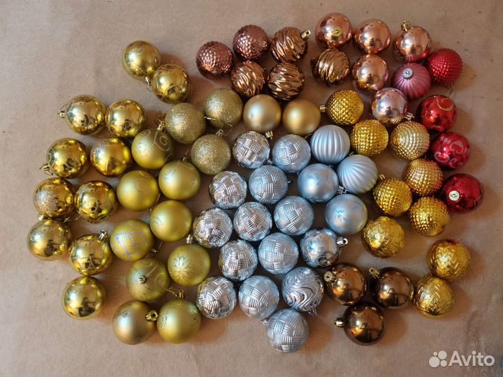 Шарики новогодние, шары, украшения