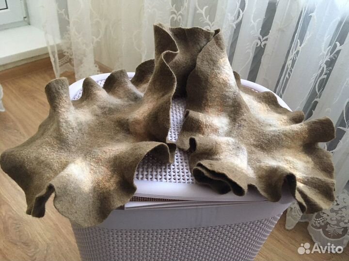 Шарф валяный