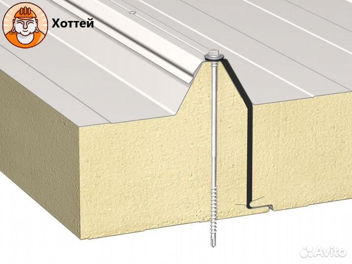 Сэндвич панели кровельные новые