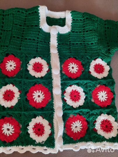 Новая Кофта шерстяная 110-116