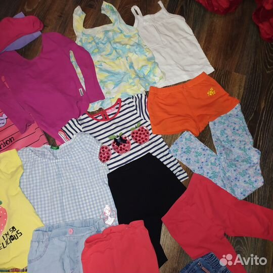 Одежда пакетом на девочку 2-5лет