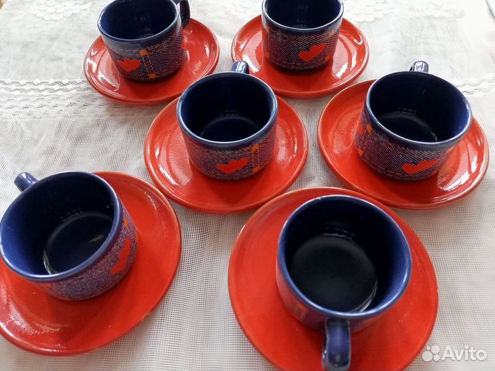 Продам новый кофейный ретро сервиз (Югославия)