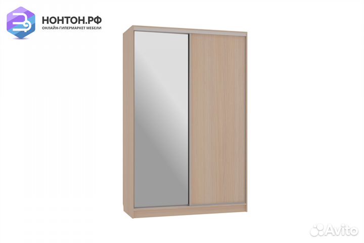 Шкаф-купе Гранд 1-600 дуб млечный