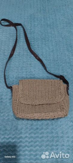 Соломенная сумка