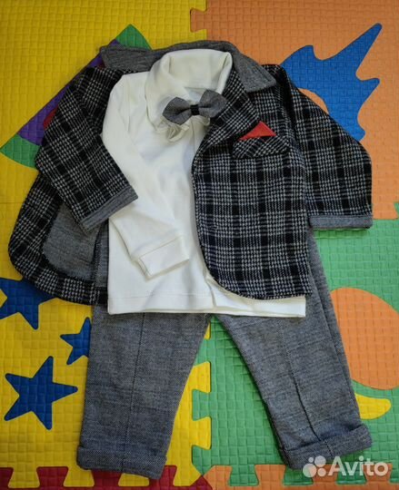 Детский классический костюм, р. 80(12 мес.)