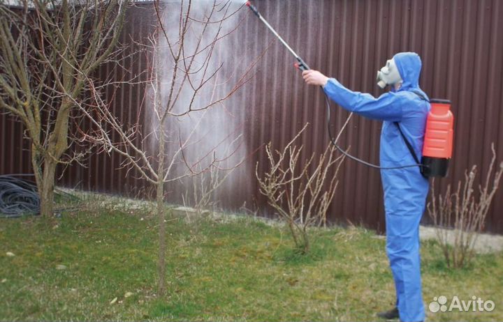 Средство для Дезинфекции Уничтожения тараканов клопов насекомых