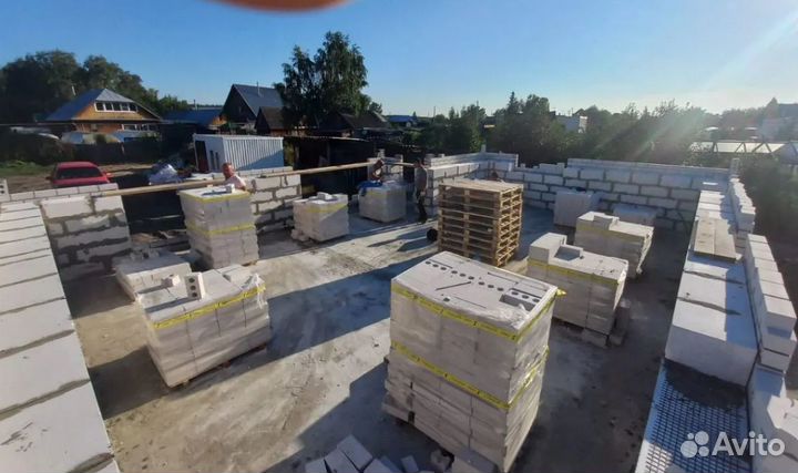 Дом 100м2 из газобетона под ключ