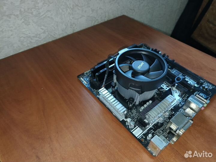 Связка: Материнская плата ASRock A320M Pro4