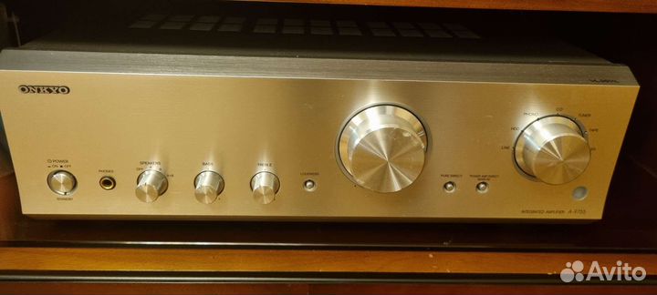 Усилитель Onkyo A-9755, акустика B&W 703