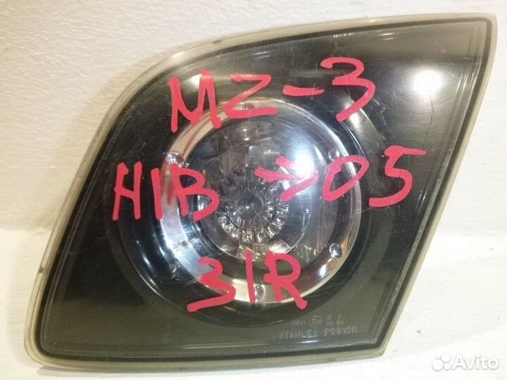 Фонарь задний внутренний правый mazda 3 (BK) 2002