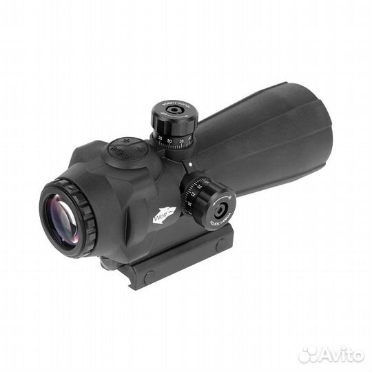 Прицел оптический Veber Wolf Prismatic 5х40 RGB, ш