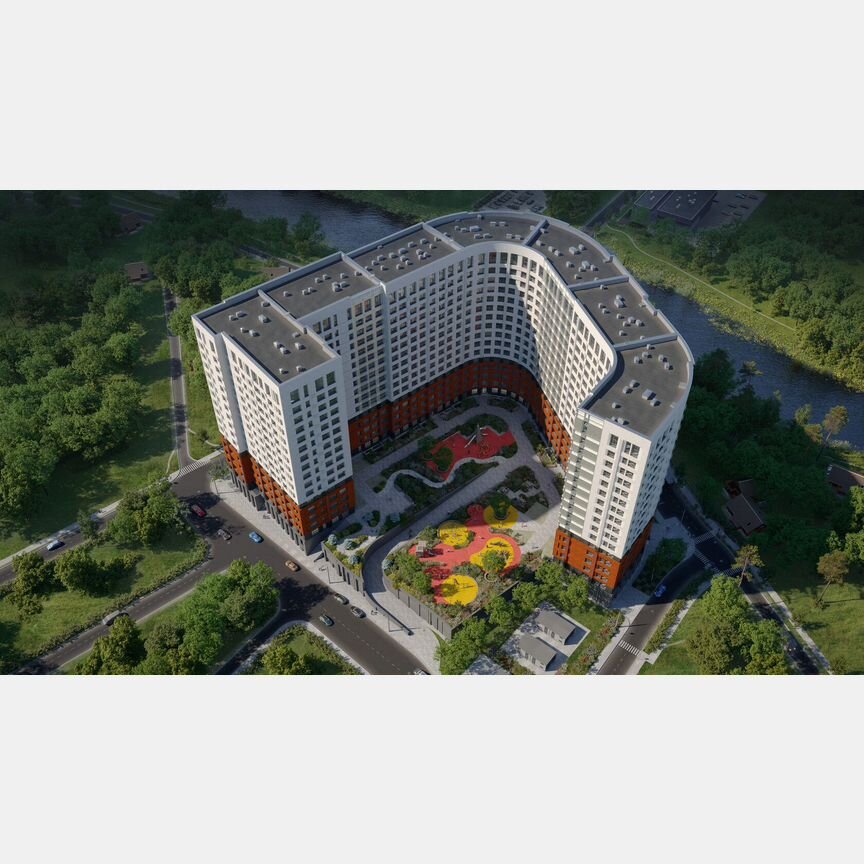 2-к. квартира, 46,5 м², 3/17 эт.