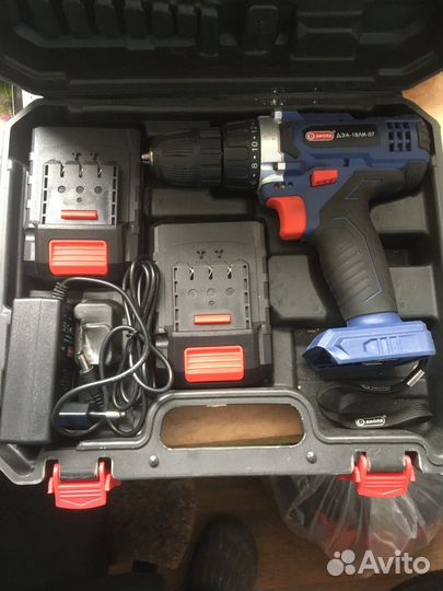 Аккумуляторный шуруповерт 18в