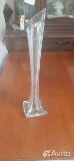 Старинная ваза стекло