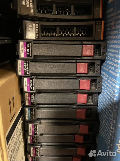 Жесткие диски HP MDL, SAS