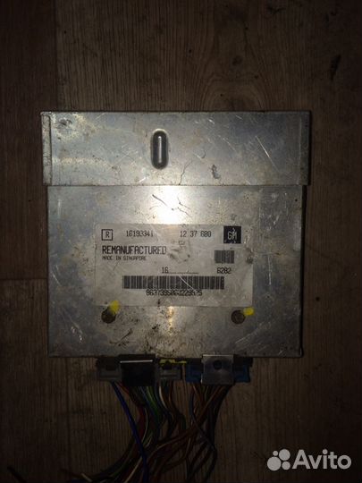 16199341 эбу opel astra f 1.6