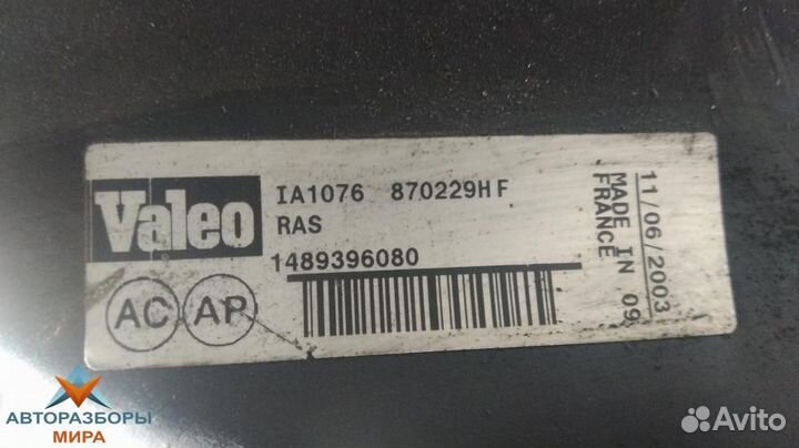 Интеркулер Peugeot 807 2007 870229HF