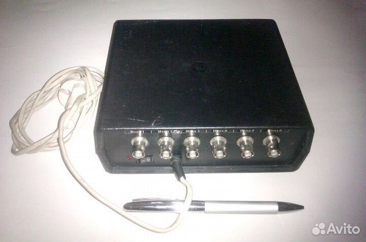 Видео усилитель 6 вход. - (6 х 2) выход. BNC