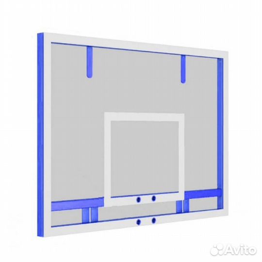Щит баскетбольный 120х90 см оргстекло 10 мм на ме