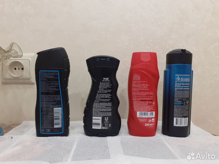 Шампуни и geely для душа