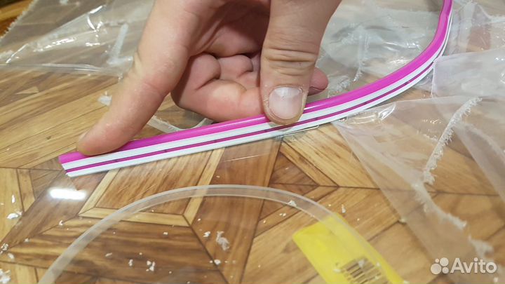 Гибкий неон 12в остатки