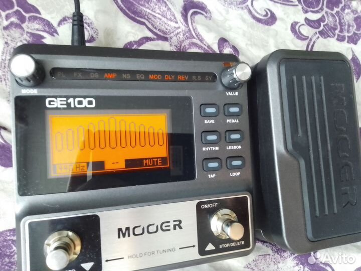 Гитарный процессор мультиэффектов Mooer Ge100