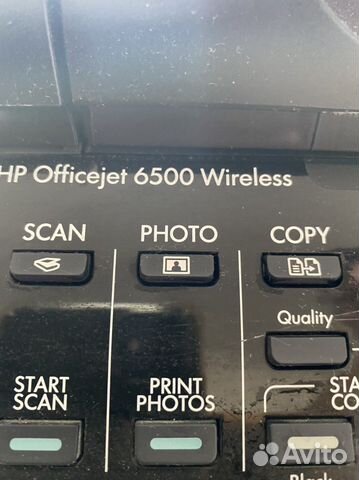 Hp officejet 6500