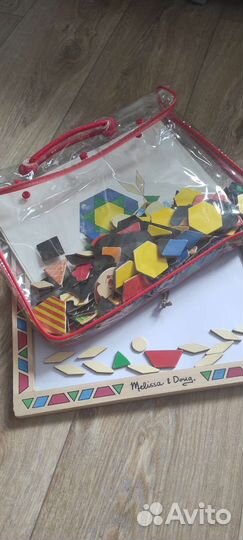 Мозаика Melissa & Doug и пластиковая мозаика