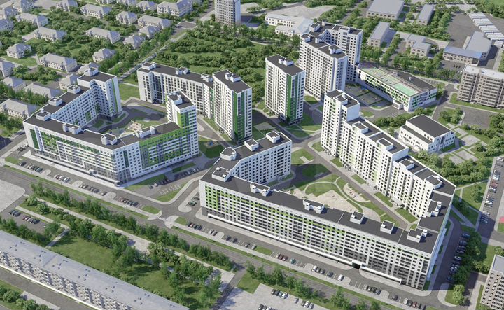 3-к. квартира, 76,1 м², 10/10 эт.