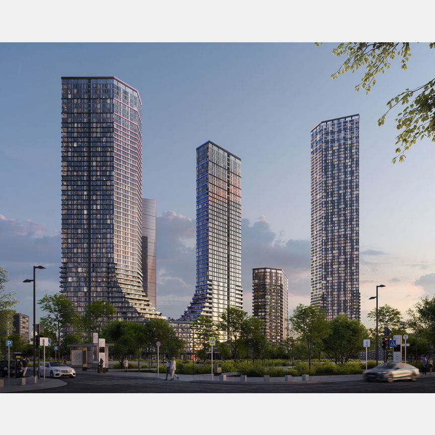 3-к. квартира, 112,4 м², 26/46 эт.