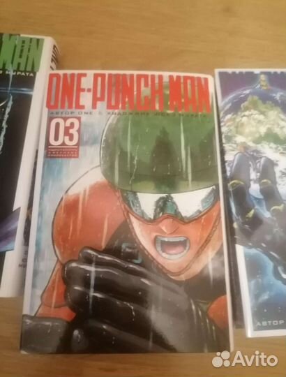 Манга OnePunchman (ванпанчмен) 1-4 том