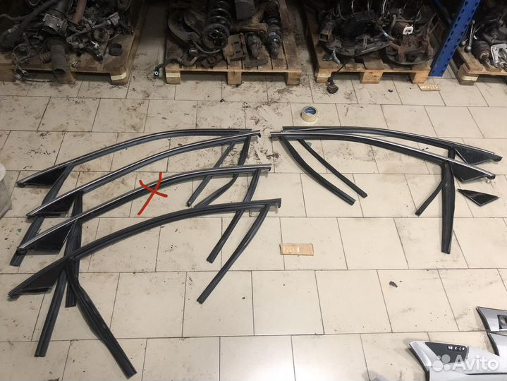 Хром двери передний Volvo xc90 2 II